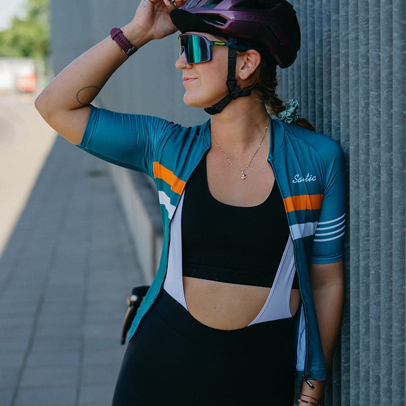 SANTIC Ladies' Short Sleeve Cycling Jersey - Pali - Image 4
