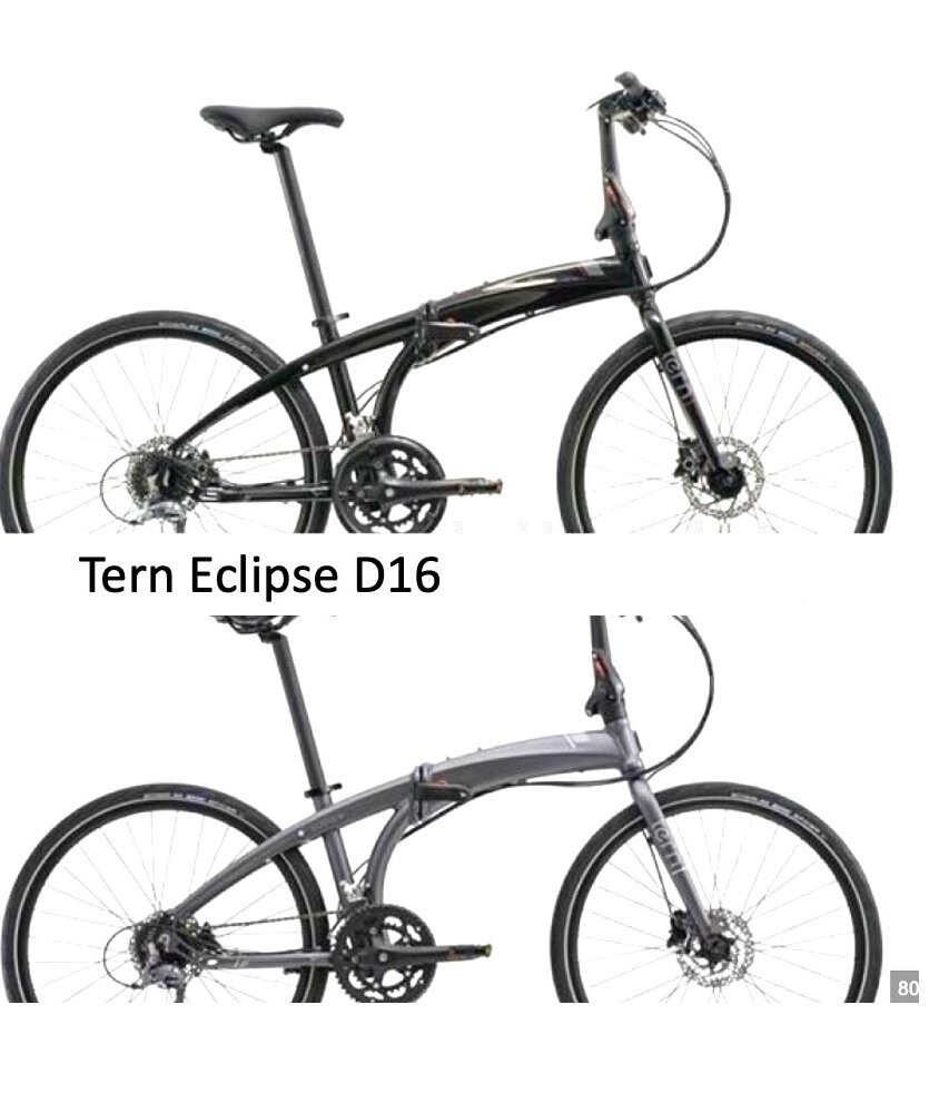 TERN Foldable Eclipse D16 (EXPORT) - Full sized bike that folds - Image 8