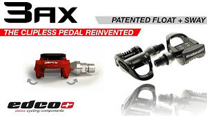 EDCO 3AX pedals (Collector's) - ideal for trainers